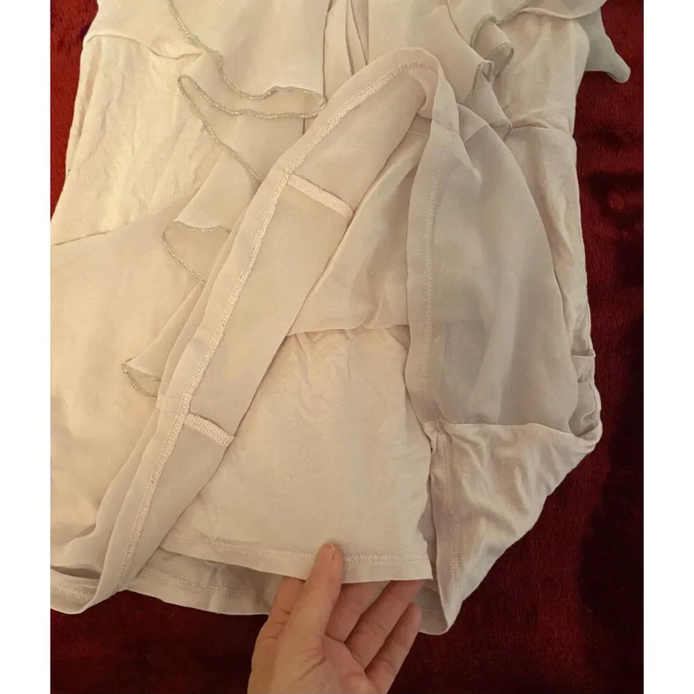 NWOT Express Raffle Top XS - Picture 6 of 8